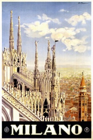 Zobacz obraz Plakat Milano, V_PLA_023