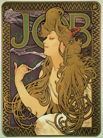 Zobacz obraz ALPHONSE MUCHA JOB 031, MAL_A_MUC_031