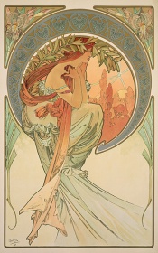 Zobacz obraz ALPHONSE MUCHA poezja 043, MAL_A_MUC_043