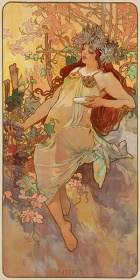 Zobacz obraz ALPHONSE MUCHA Jesień, 047, MAL_A_MUC_047