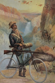 Zobacz obraz Plakat rowerowy vintage, V_PLA_050